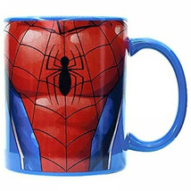 Marvel Spider-Man Character and Symbol 11oz Ceramic Mug Multi-Color - £15.71 GBP