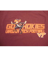 NCAA Virginia Tech Hokies College University Football Fan Student T Shir... - £11.86 GBP