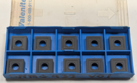 Pack of 10 NEW VALENITE CARBIDE INSERTS SNMG 432 GRADE: V01 - $59.39