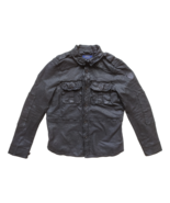Polo Ralph Lauren Washed Leather Shirt Jacket $798  FREE WORLWIDE SHIPPI... - $9,049.73 MXN