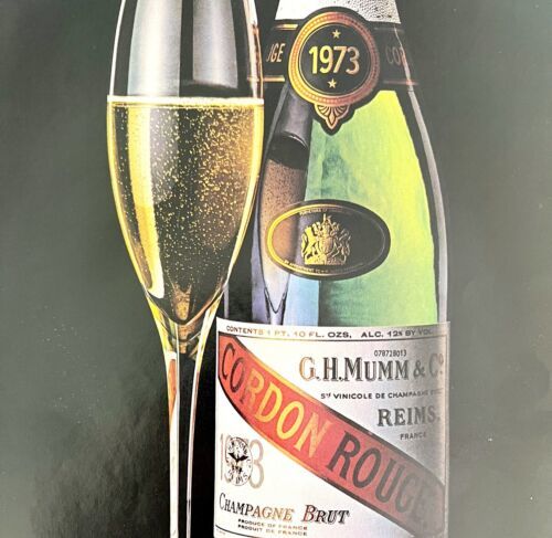 Mumm&#39;s Champagne Brut Wine 1979 Advertisement Winery Cordon Rouge DWKK3 - $24.99