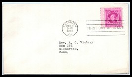 1948 US FDC Cover - Joel Chandler Harris Stamp, Eatonton, Georgia H18 - $2.96