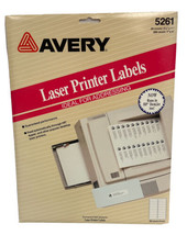 Avery Easy Peel Mailing Address Labels Laser 1 x 4 White 500/Pack 5261 - £10.26 GBP