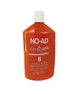NO-AD Sunscreen Lotion Sun Protection Factor 8 Discontinued Orange 16oz ... - $378.09 MXN