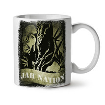 Bob Marley Jah Weed Rasta NEW White Tea Coffee Mug 11 oz | Wellcoda - £12.71 GBP