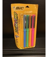 Vintage Bic Brite Liner Highlighter 1990 4 Pens - $11.86