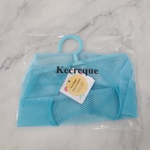 Kecreque Clothes pin storage bags Multipurpose Blue Mesh Clothespin Stor... - $12.33