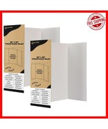 Elegant White Presentation Boards 36&quot; x 48&quot; - Perfect for Projects &amp; Exh... - $67.48 CAD