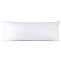 Body (1PC) 2 Pack Down Alternative Pillow 100% Cotton Cover Plush Bed Pillow - £48.20 GBP