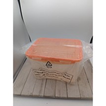 LOCK &amp; LOCK Food Storage Container Sheer Orange HPL827 - $22.96