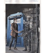 Star Trek The Next Generation TNG Doctor Who Assimilation Original Cover... - $18,816.60 MXN