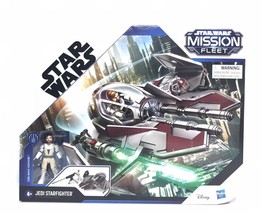 Star Wars Mission Fleet Obi-Wan Kenobi Jedi Starfighter Vehicle Stellar Class - £17.12 GBP