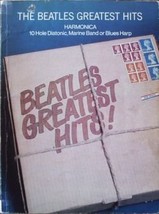 The Beatles Greatest Hits, Harmonica, 10 Hole Diatonic, Marine Band or Blues Har - £12.21 GBP