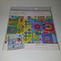NEW Best Occasions Planes &amp; Trains Deluxe Page Kit 12x12 Scrapbooking Tr... - £11.83 GBP