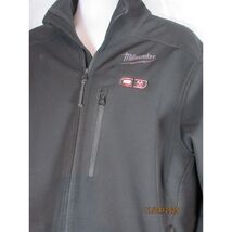 Milwaukee Heated Soft Shell Jacket M12 Battery Powered Work Outdoor Black - $175.97 CAD