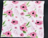 S L Home Fashions Baby Blanket Floral Dots Pink - $21.99