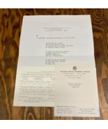 Vintage Italian state tourist office advertising correspondence letter - $27.08 CAD