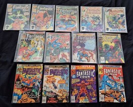 13 FANTASTIC FOUR Comic Books #s 230, 246, 255, 256, 275, 277, 205, &amp; More - $42.00