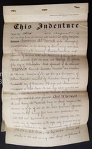 1883 Antique Deed Henry Rosanna Mc Dermott Geo Roberts Conshohocken Montgomery Pa - £69.66 GBP