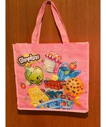 2013 Shopkins Reusable Small Tote Bag 13.5 X 14&quot; X 5.5&quot; *Pre-Owned/No Ta... - $9.99