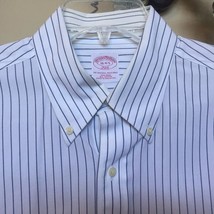 Brooks Brothers 346 Pin Striped Dress Shirt - £11.56 GBP