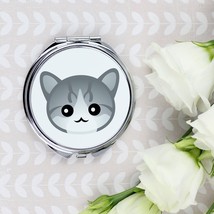 A pocket mirror with a Aegean cat. A new collection with the cute Art-Dog cat - £8.02 GBP