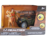 New Realtree 6 Piece Buck Hunting Playset With ATV &amp; Hunter &amp; Buck - £12.89 GBP
