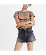 Madewell Relaxed Denim Shorts in Calverley Wash Size 25 - $53.34 CAD