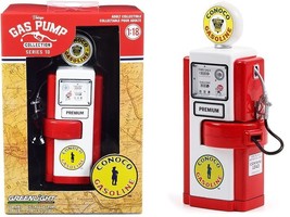 1948 Wayne 100-A Gas Pump &quot;Conoco Gasoline&quot; Red and White &quot;Vintage Gas Pumps&quot; S - £17.14 GBP