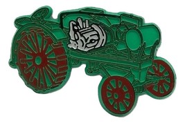 Large Green and Red Farm Tractor Fridge Magnet - £5.39 GBP