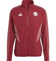 Bayern Munich Men&#39;s adidas Red Anthem Jacket- Regularly $110 - New With Tags! - $65.59