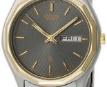 NEW* Citizen BF0074-52H Two-Tone Wrist Watch for Men MSRP $110 - $71.50
