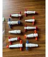 Stopcock Teflon 10 Pieces Various Sizes Fluid Valve Quality Lab Glassware - $1,469.33 MXN