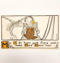 1913 Jane Boyer Art Illustration Mary Frances Thimble Mary Marie Fairy E17A - $19.99