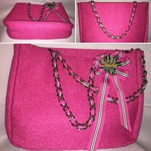 Vintage Magenta Hot Pink Goldie Limited Edition Shoulder Bag Tote - £23.52 GBP