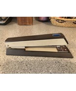 Vintage Bostitch Model B III Stapler Brown and Off White 7 3/4&quot; Long - $5.47 CAD