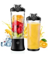 Portable Blender, Personal Blender for Shakes and Smoothies with 20 Oz C... - £11.40 GBP