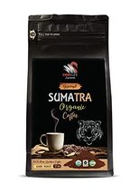 Coffee From Sumatra - Sumatra Ground Organic Coffee, Dark Roast, Fair Trade, 100 - £9.45 GBP