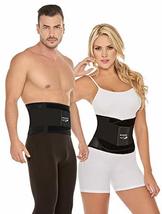Tecnomed Latex Waist Trainer Belt Body Shaper Belly Wrap Trimmer Slimmer Compres - £19.73 GBP