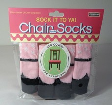 SOCK IT TO YA! New Chair Socks Leg Covers For Furniture 4 Piece Set - £14.69 GBP