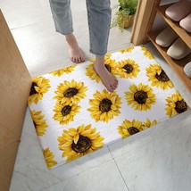 Sunflower Bliss Microfiber Bath Mat for Bathroom Non-Slip - $716.57 MXN