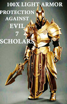 100X 7 Scholars Light Armor Protection Agaisnt Evil Powers Gifts High Ermagick - £24.11 GBP