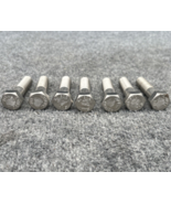 Lot of  7 - 5/8-11 x 2-3/4&quot;  316 Stainless Steel Hex Head Bolts New - $29.69