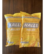 2 PACK - Halls Relief Honey Lemon Sugar-Free Cough Drops, 180 ct. (Total 360 Ct) - $19.79