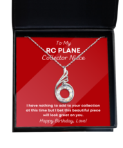 Necklace Birthday Present For RC Plane Collector Niece - Jewelry Phoenix  - £40.25 GBP