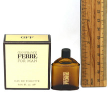 Vintage Gianfranco Ferre for Men EDT Splash Mini .16 oz / 5 ml New in Box - £12.27 GBP