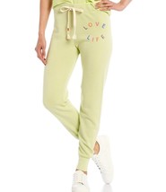 WILDFOX Love Life Jack Coordinating Ankle Crop Pants Shadow Lime ( L )  - £84.05 GBP