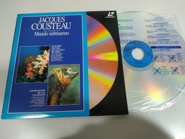 Jacques Cousteau Dragons Galapagos Jungle of Coral - LASERDISC LD - 2T - $535.61 MXN