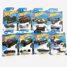 Lot of 8 Hot Wheels Batman Mobile Batmobile and Batcopter 2017-2021 Arkham - $11.66