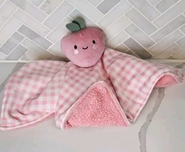 Carters Just One You Lovey Strawberry Security Blanket Pink Plaid Target... - $24.70